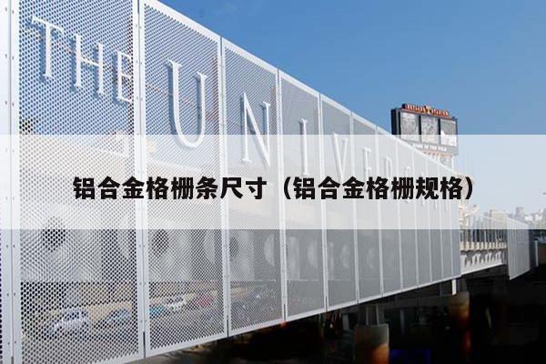 铝合金格栅规格尺寸图集 铝合金格栅规格尺寸图集图片