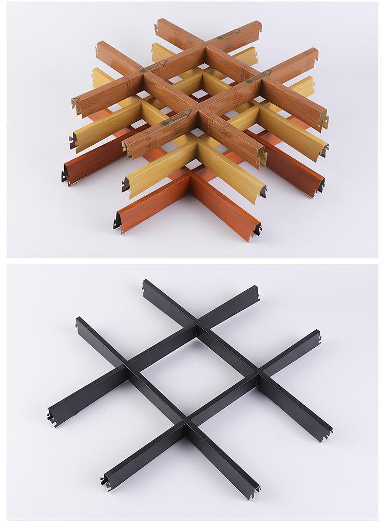 上海木纹铝格栅定制(木纹格栅吊顶多少钱一平)
