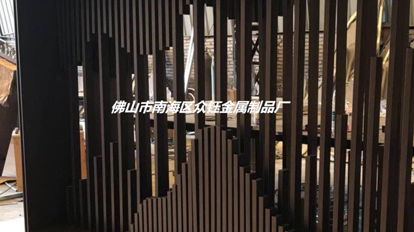 定制黑色铝格栅造型美观 定制黑色铝格栅造型美观吗