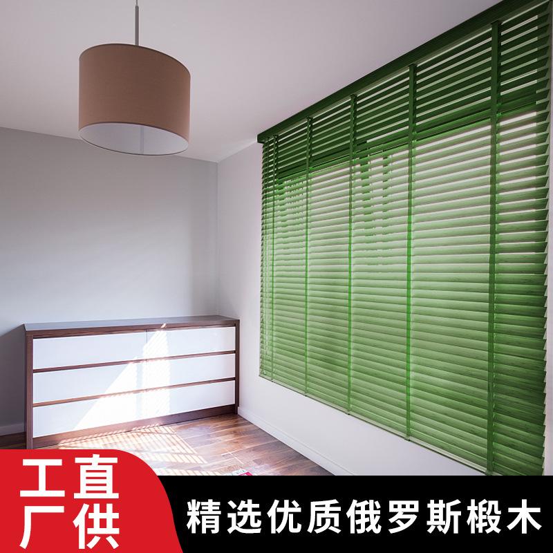 木百叶铝百叶价格 木质百叶窗价格多少钱一平方