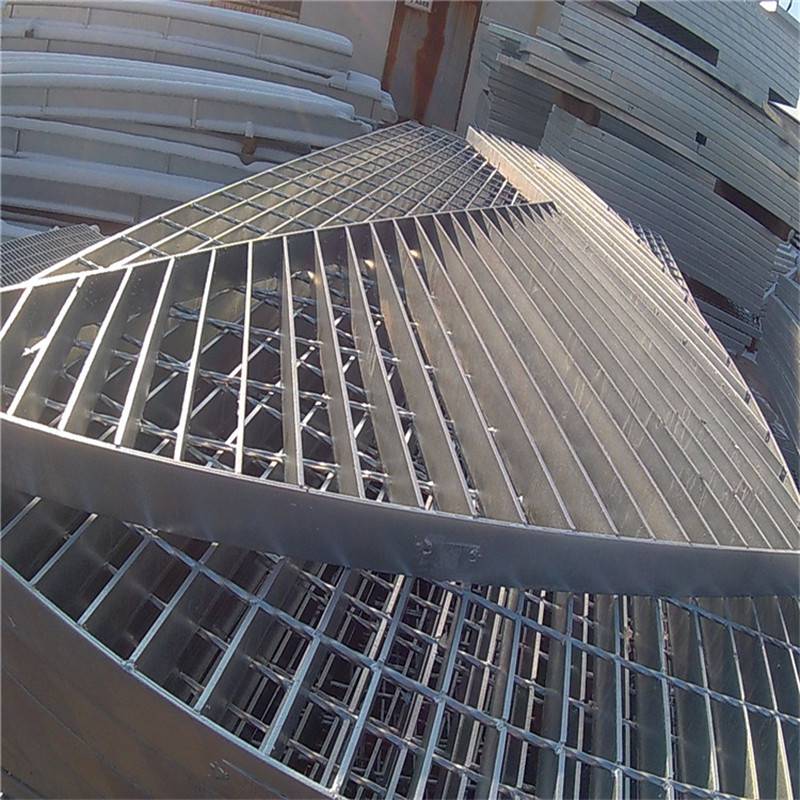 格栅踏步板包边刚 格栅板楼梯踏步及平台参照图集