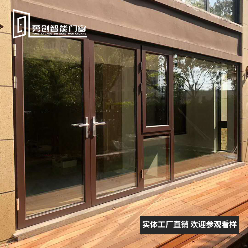 铝合金格栅落地窗图片价格 铝合金格栅落地窗图片价格大全