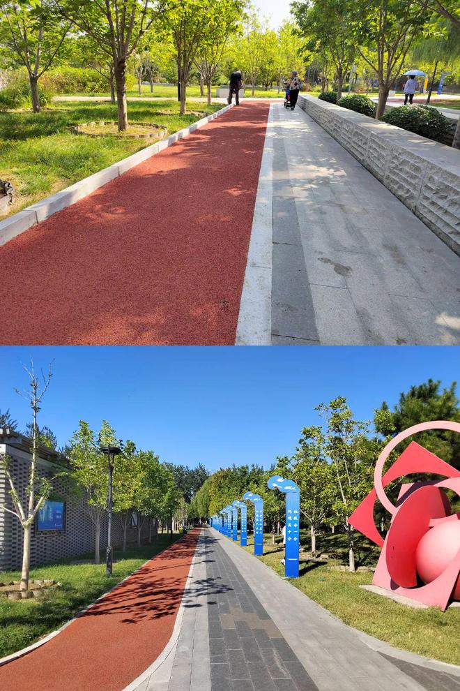 公园健走步道安全细则 公园健步道路需要什么材料