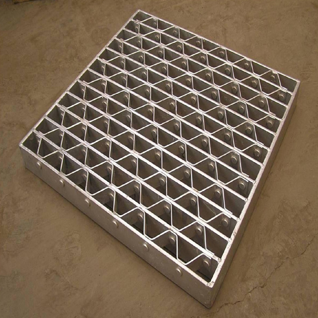 揭阳压焊钢格栅踏步板 揭阳压焊钢格栅踏步板生产厂家