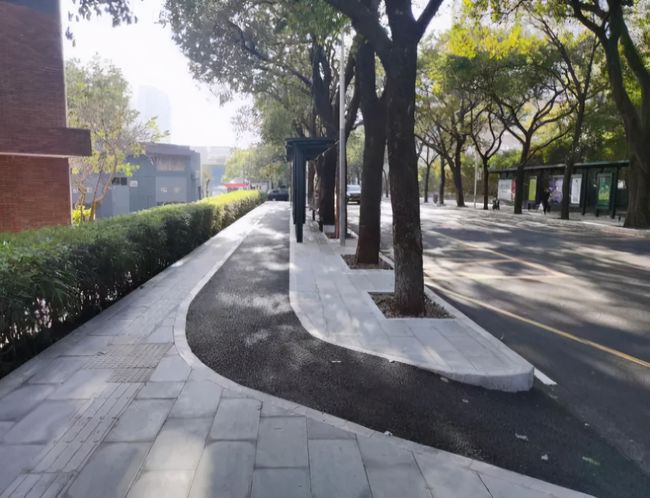 厦门安全步道图片高清拍摄 