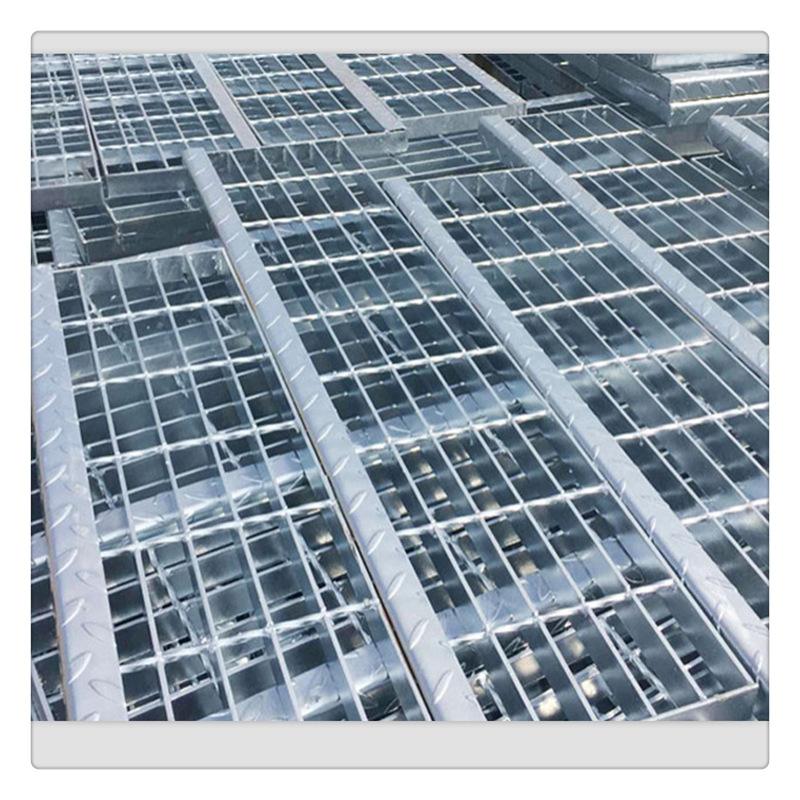 揭阳网格钢格栅踏步板 格栅板楼梯踏步及平台参照图集