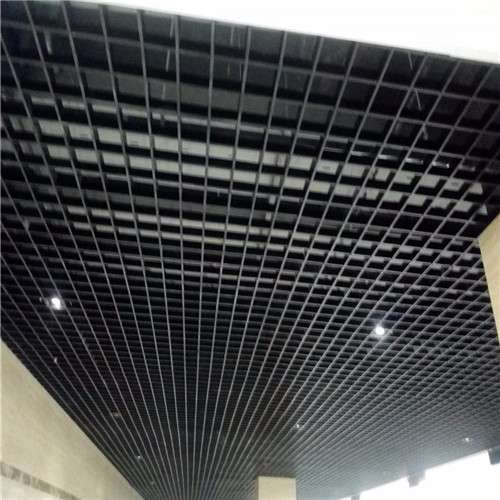 空心铝合金格栅 空心铝合金格栅安装视频