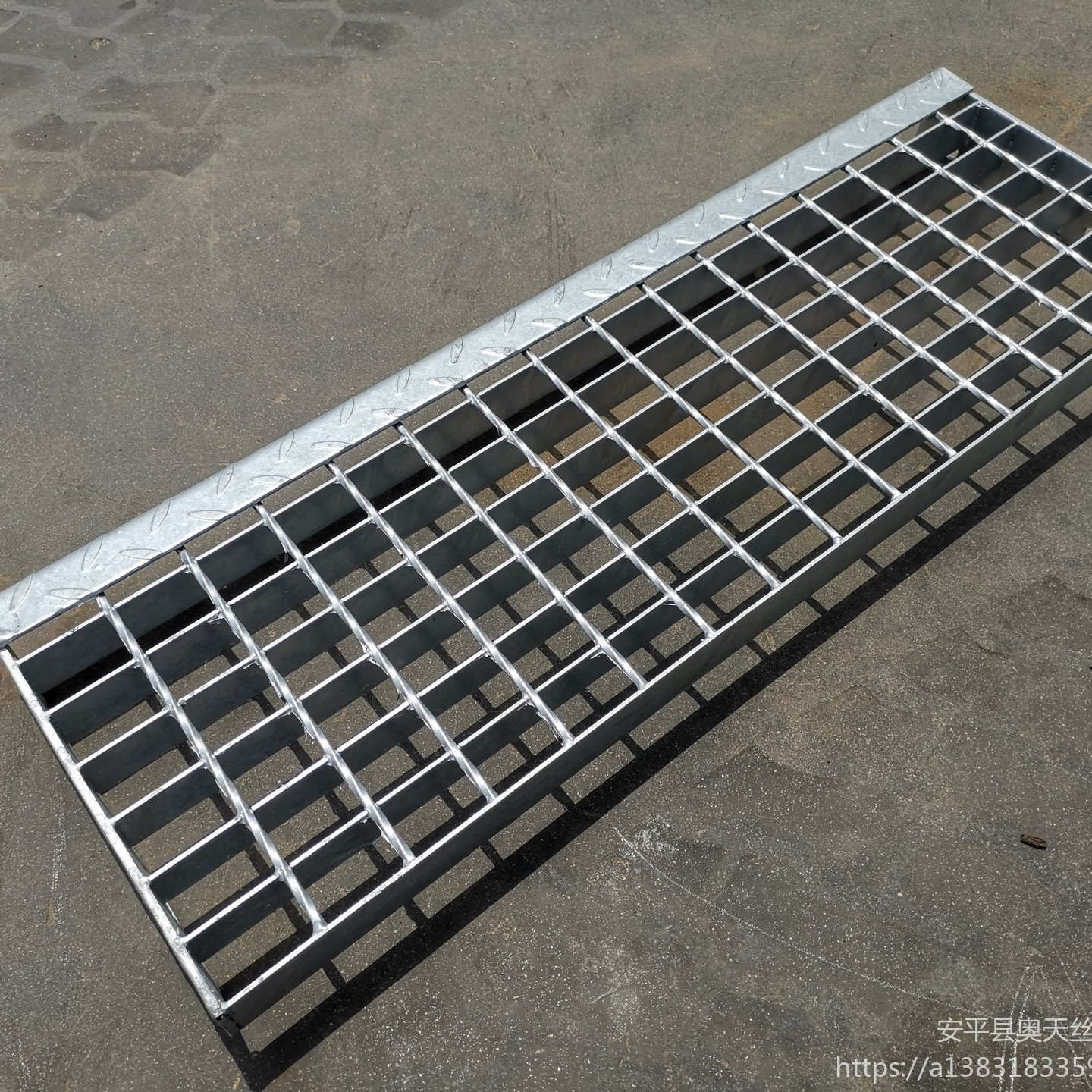 珠海电厂钢格栅踏步板 