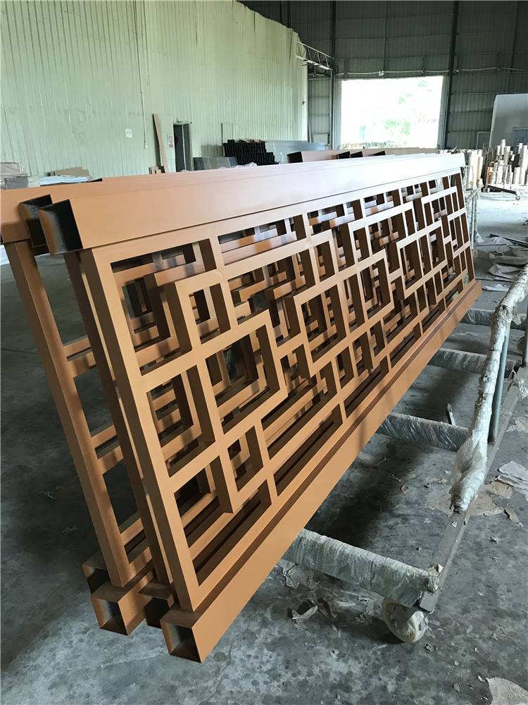 铝合金格栅隔断墙 铝合金格栅安装方法