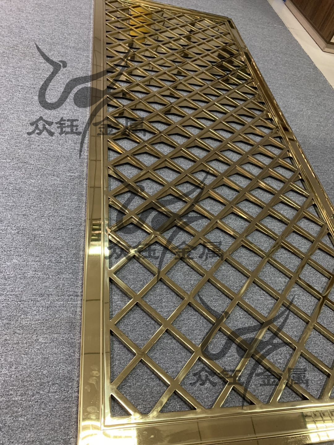 定制竹纹铝格栅价格实惠 定制竹纹铝格栅价格实惠图片