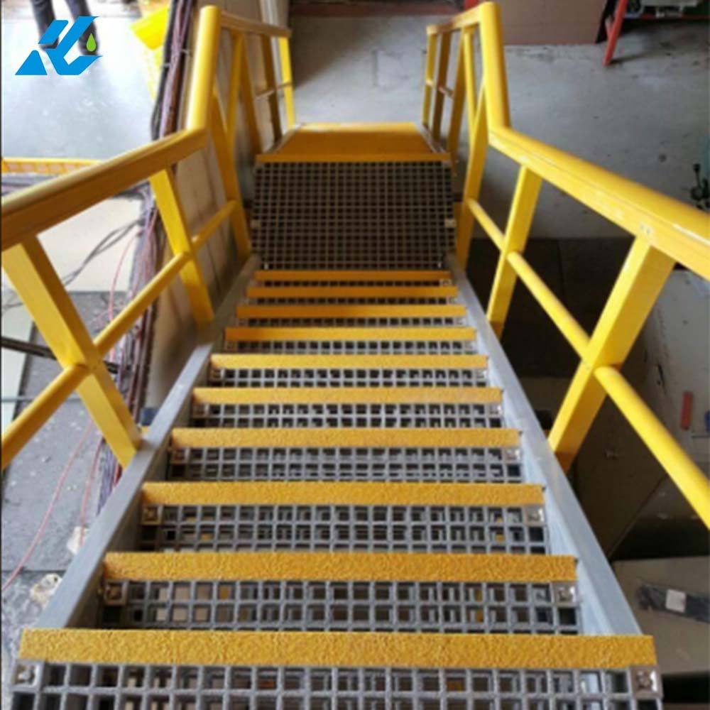 楼梯踏步格栅板效果图 楼梯踏步格栅板效果图片大全