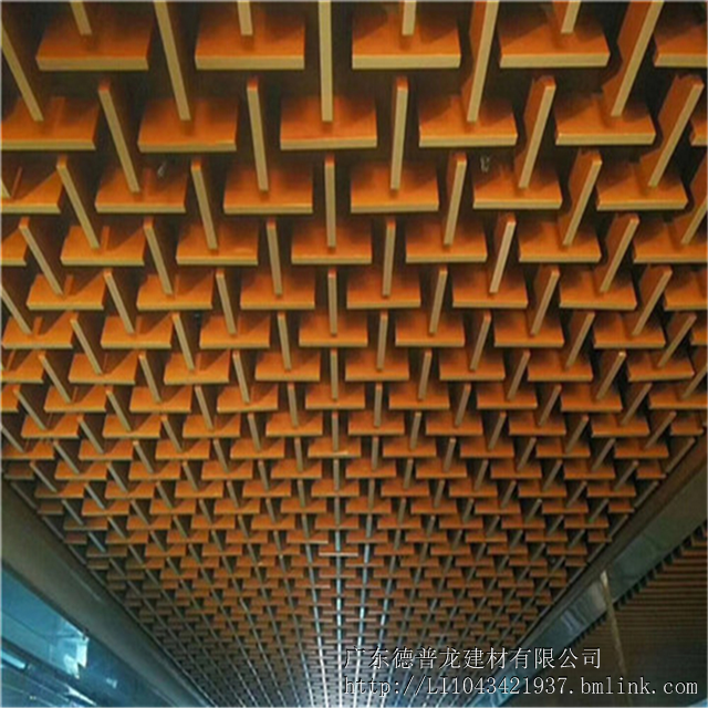 天津铝格栅吊顶定制 铝格栅吊顶报价 做法