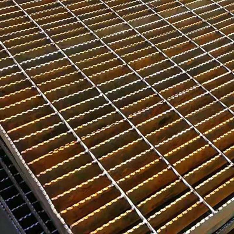 上海踏步格栅板现货 格栅踏步板理论重量表 标准