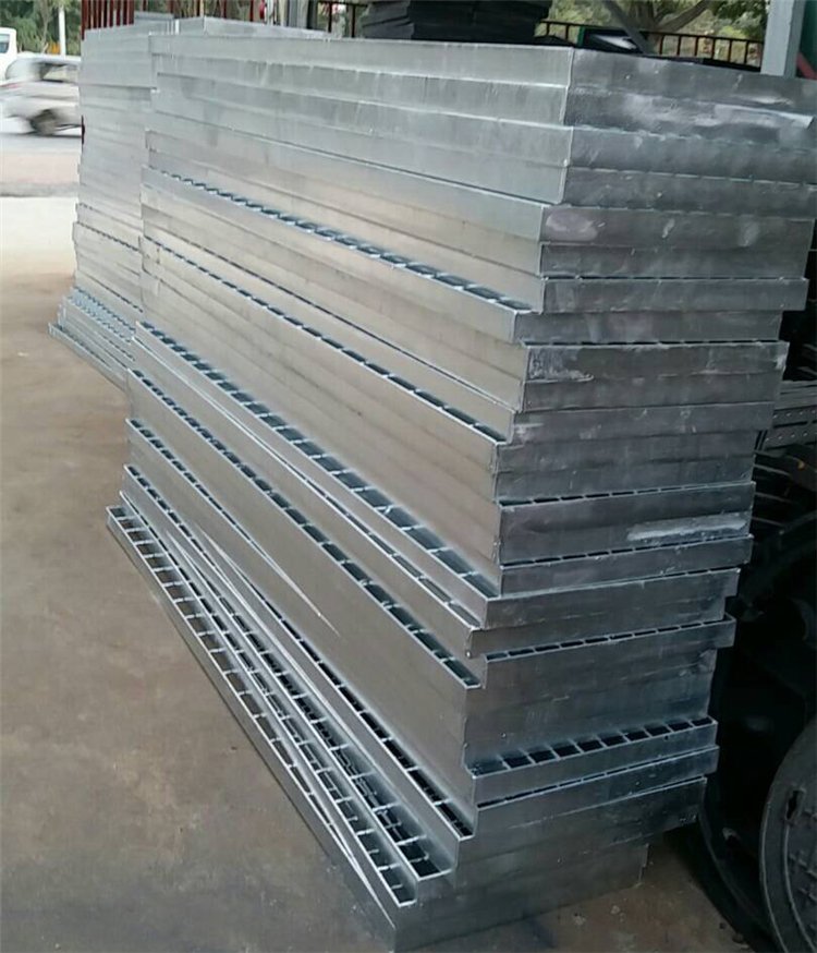 防滑平台钢格栅板踏步a 