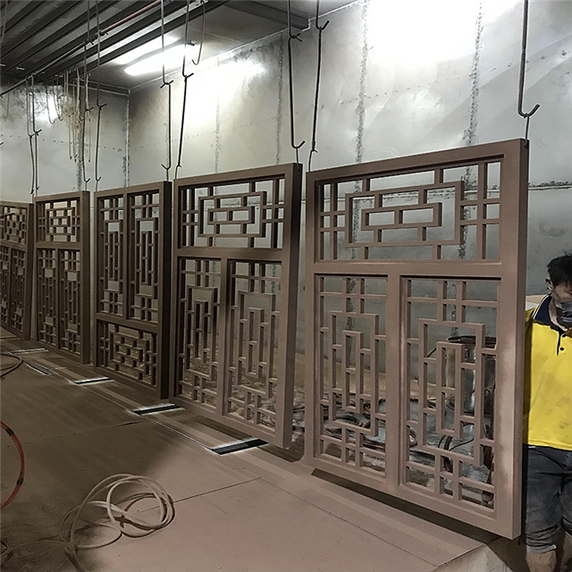 铝艺金格栅定制 铝合金格栅安装工艺