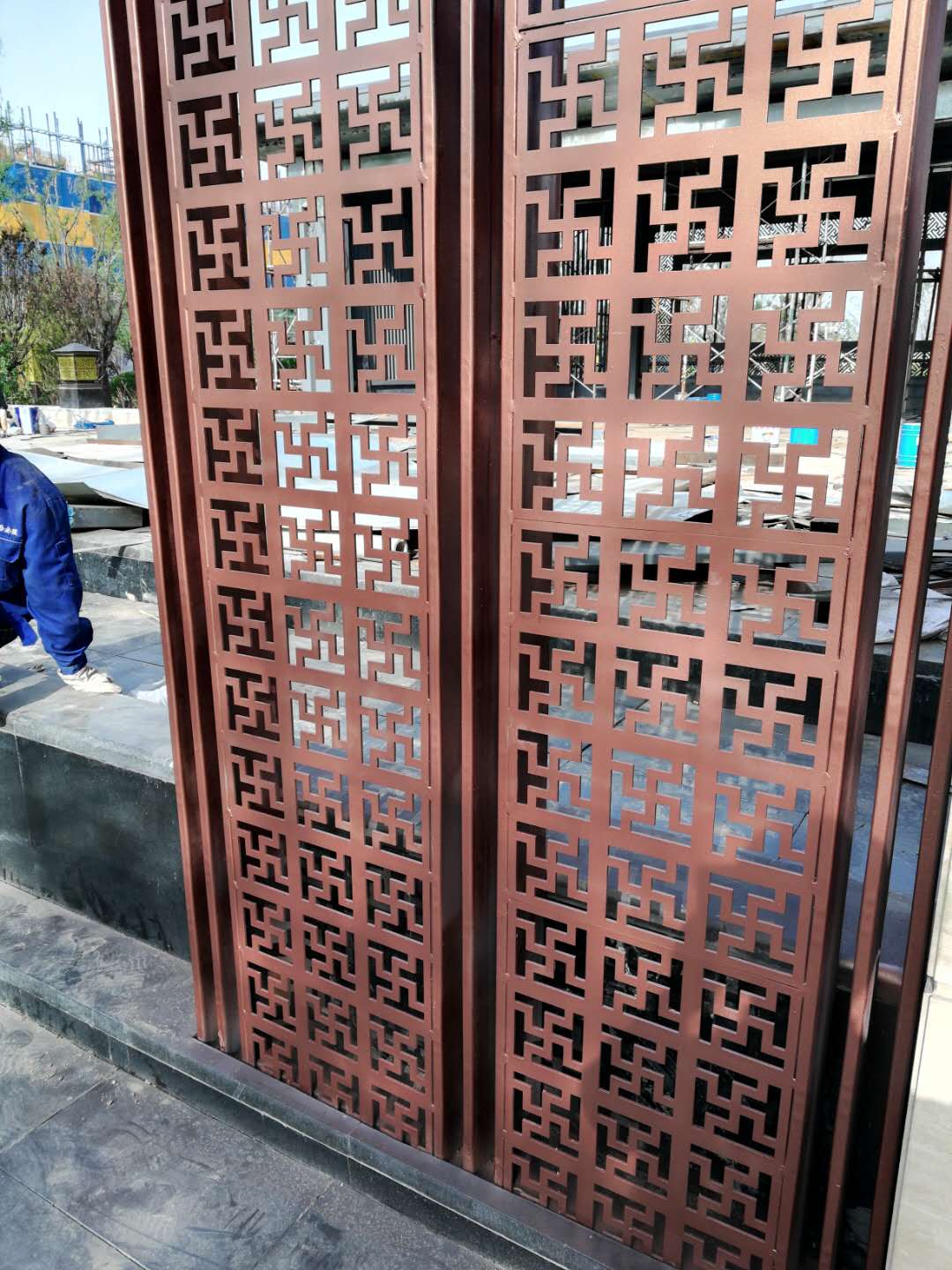 北京铝艺格栅定制 北京铝艺格栅定制厂家