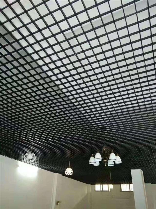 早餐店铝合金格栅吊顶 铝合金格栅吊顶施工方案