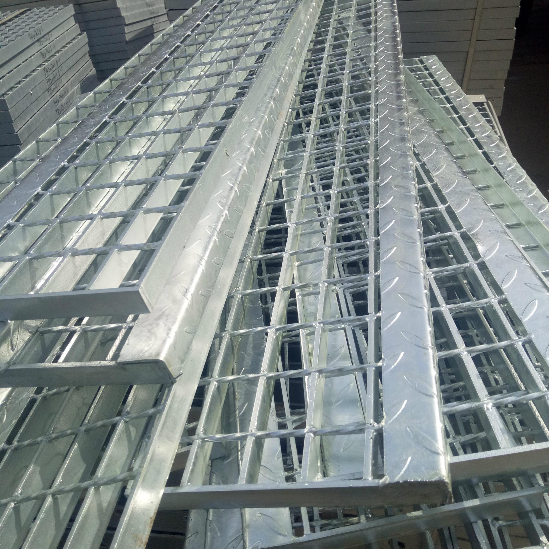 家用楼梯踏步板格栅板标准 格栅板楼梯踏步及平台参照图集