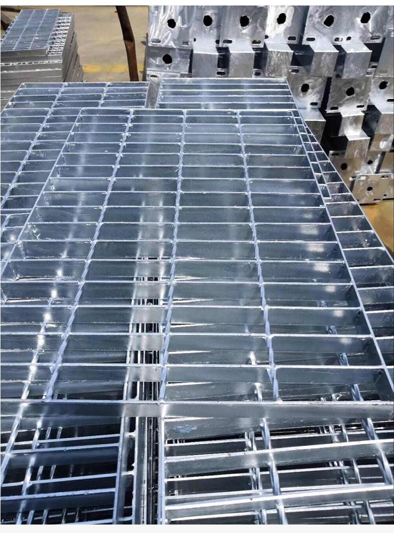 海南踏步板钢格栅板 钢格板踏步板理论重量