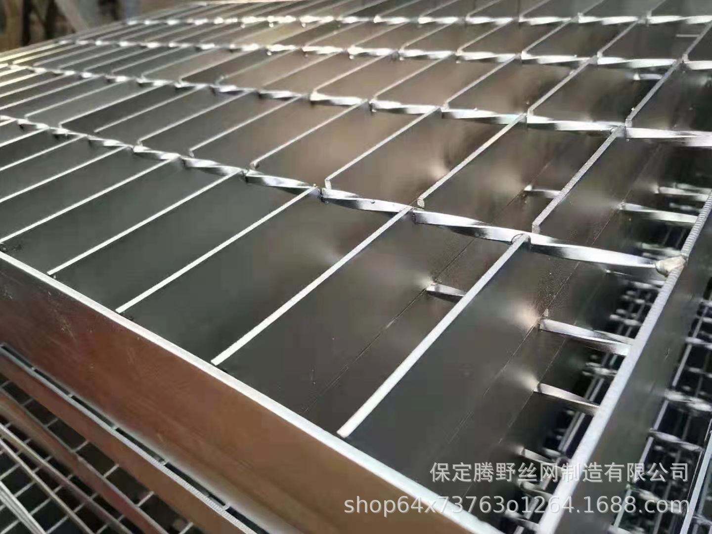 湛江钢格板钢格栅踏步板 