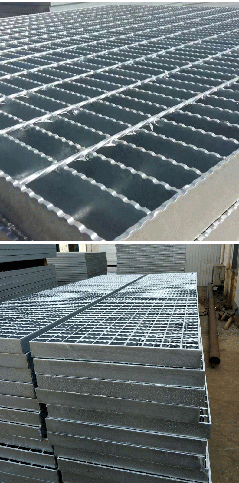 清远压焊钢格栅踏步板 清远压焊钢格栅踏步板生产厂家