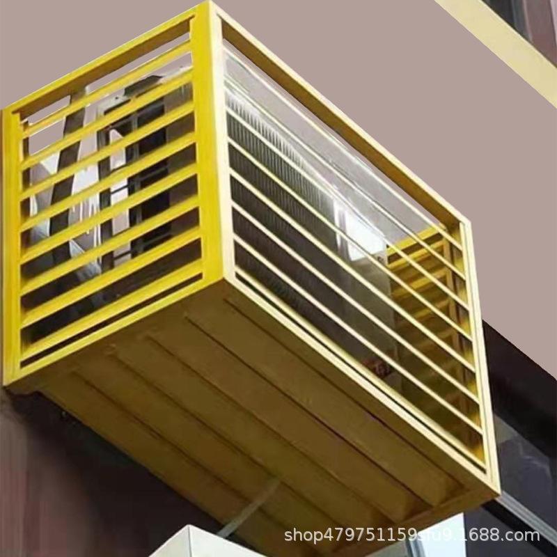 挡风雨铝合金格栅 铝合金格栅安装方法