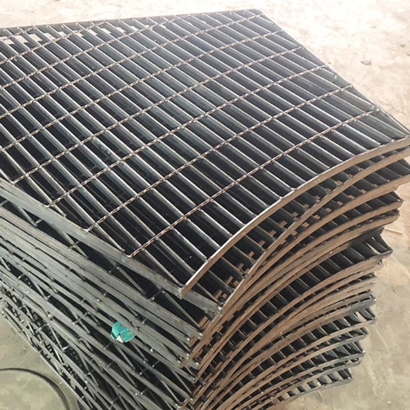 湖北专业楼梯踏步板钢格栅 格栅板楼梯踏步及平台参照图集