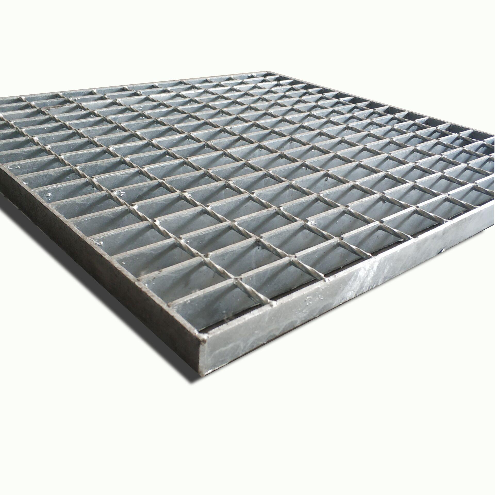 江苏踏步格栅板型号 格栅踏步板理论重量表 标准