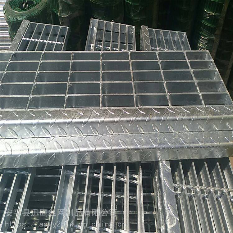 三明格栅踏步板 踏步格栅板规格要求