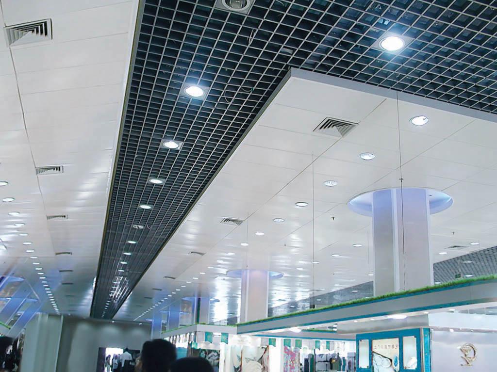 铝合金格栅板龙骨吊顶 铝格栅吊顶龙骨怎样安装