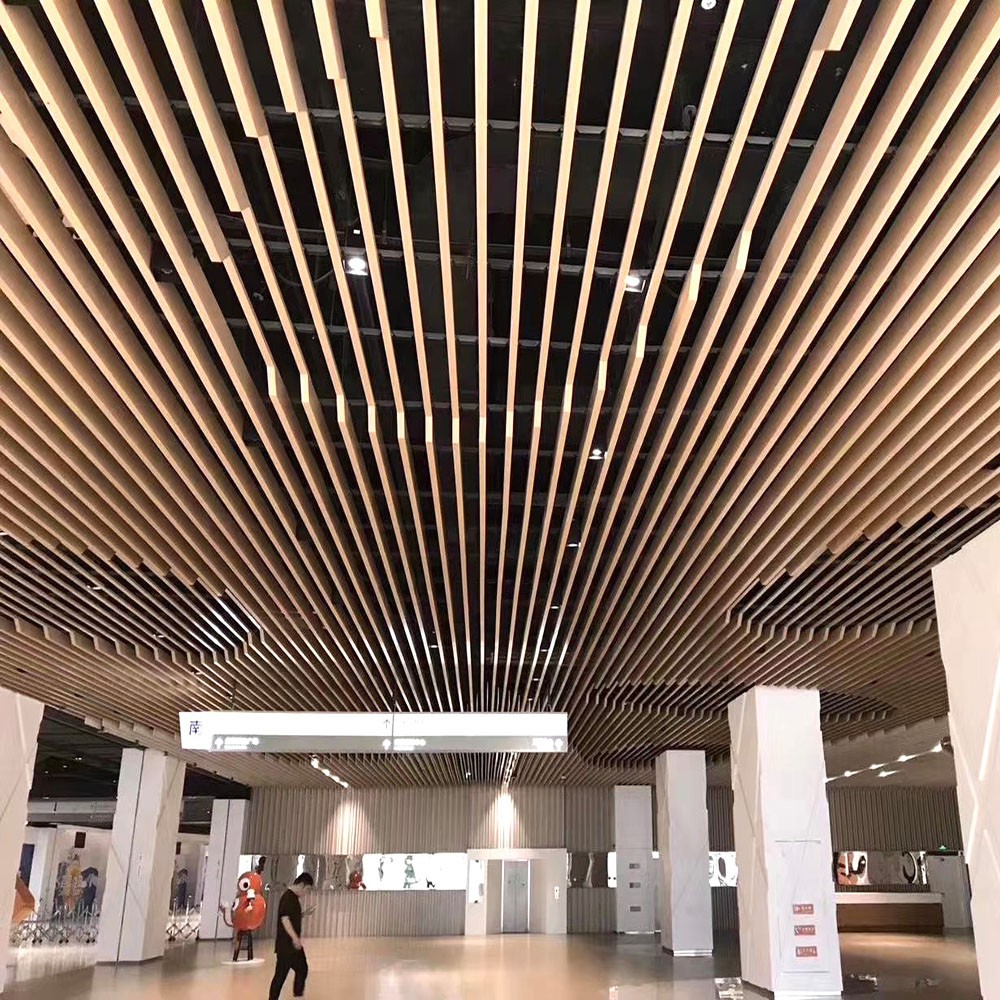青岛仿木纹铝合金格栅制作 青岛仿木纹铝合金格栅制作工厂