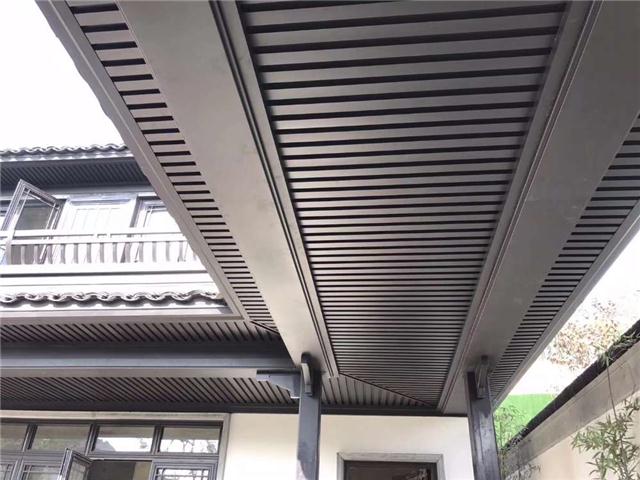铝合金格栅外墙装饰 铝合金格栅外墙装饰图
