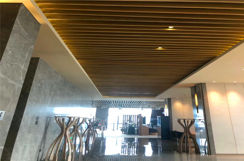 铝合金格栅装饰墙图片欣赏 铝合金格栅装饰墙图片欣赏大全