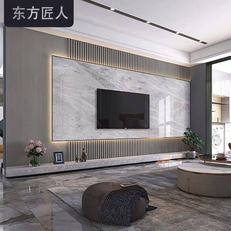 铝合金格栅电视背景 铝合金格栅电视背景图