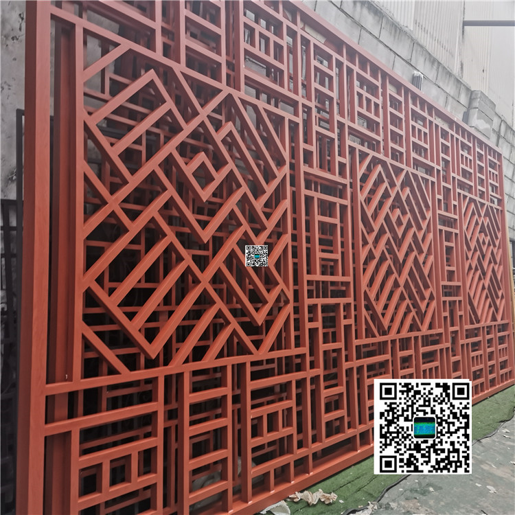 立面铝合金格栅规格 立面铝合金格栅规格尺寸