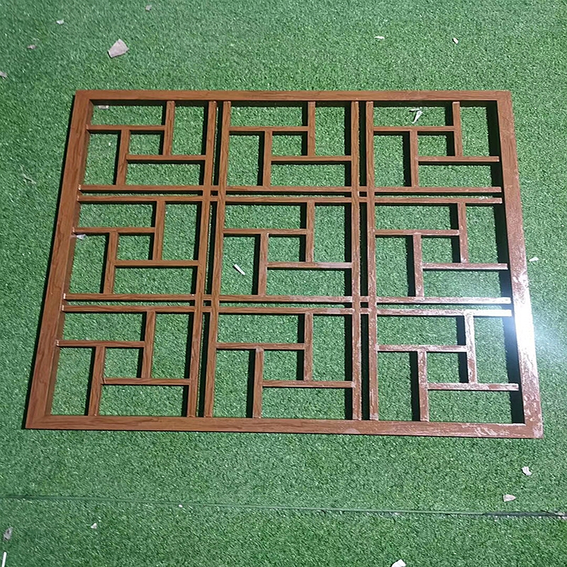 可推拉铝合金格栅 可推拉铝合金格栅怎么安装