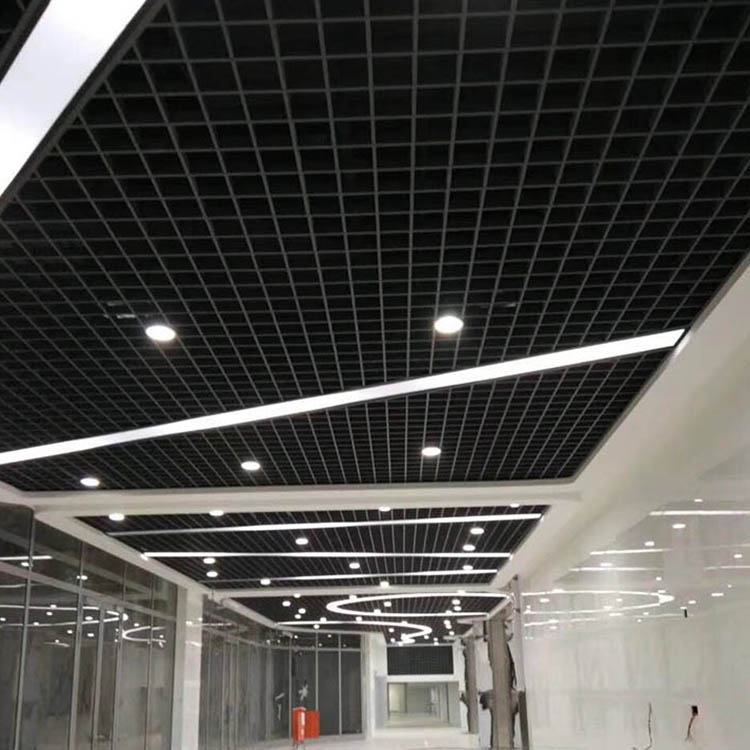 镂空铝合金格栅吊顶 铝合金格栅吊顶施工工艺