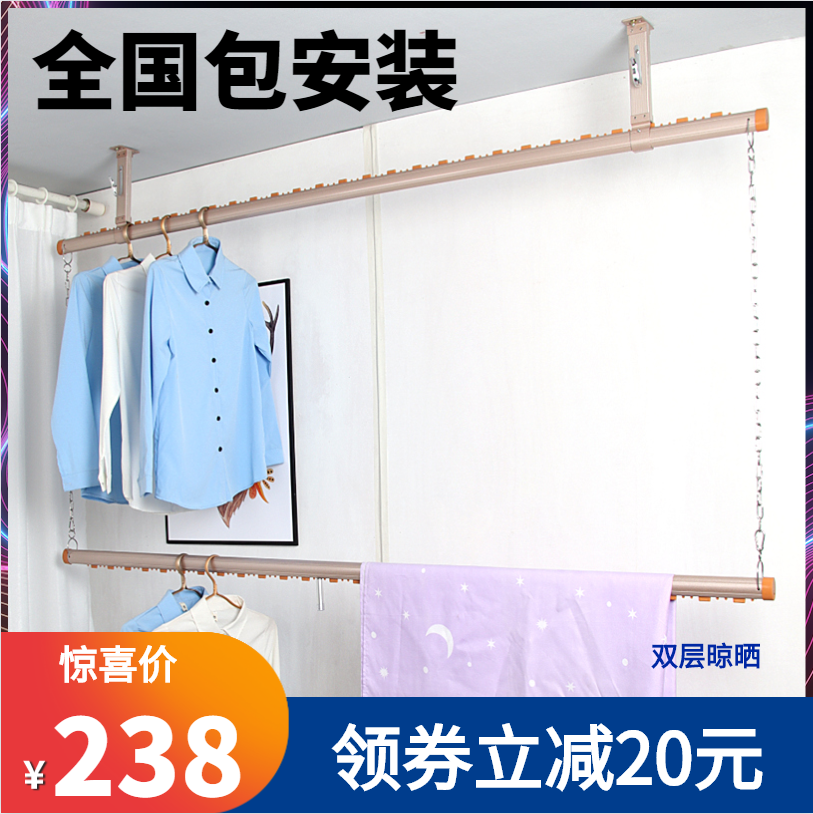 铝合金格栅怎么装衣架 铝合金格栅安装多少钱一平方