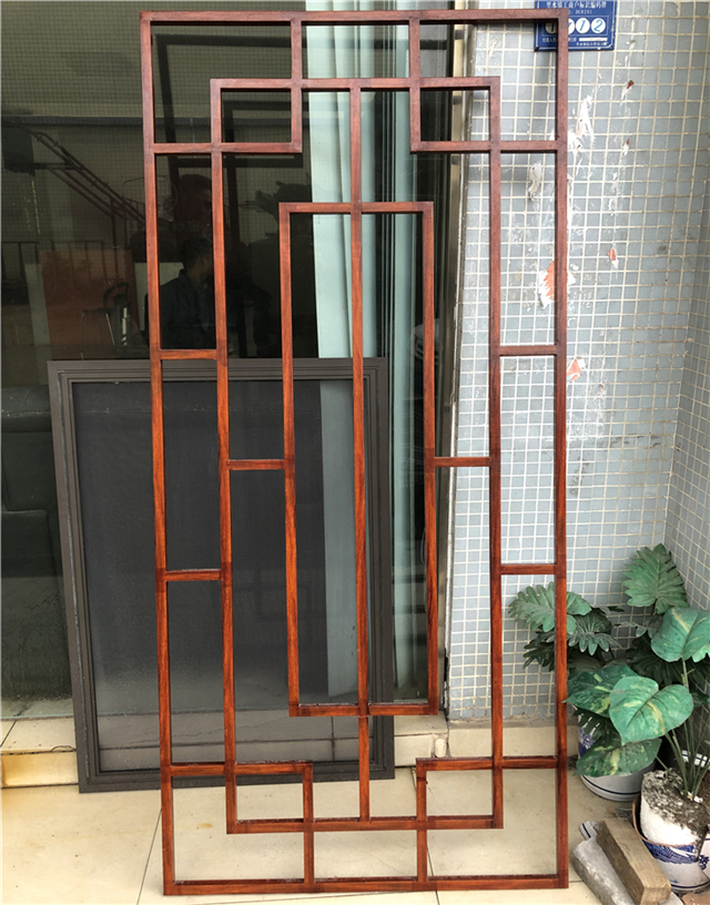 铝合金格栅窗花 铝合金装饰窗格栅