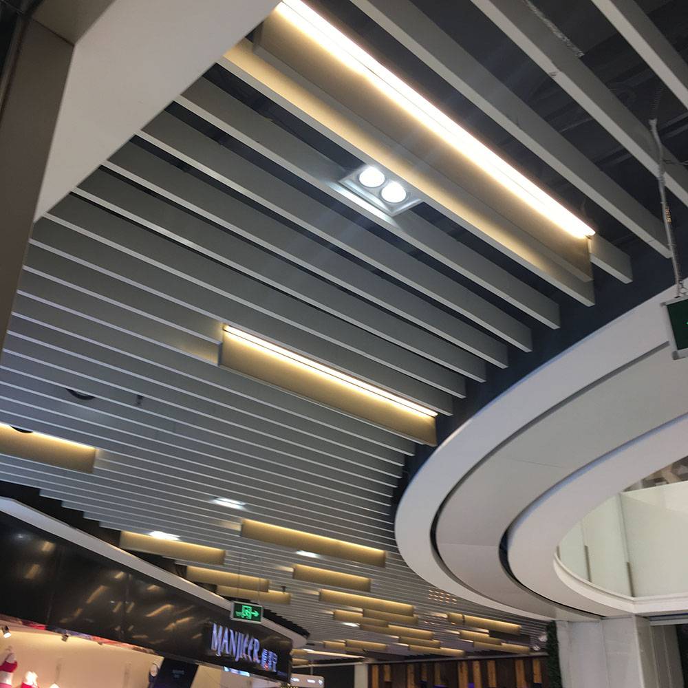 顶棚铝合金格栅 铝合金格栅吊顶施工工艺
