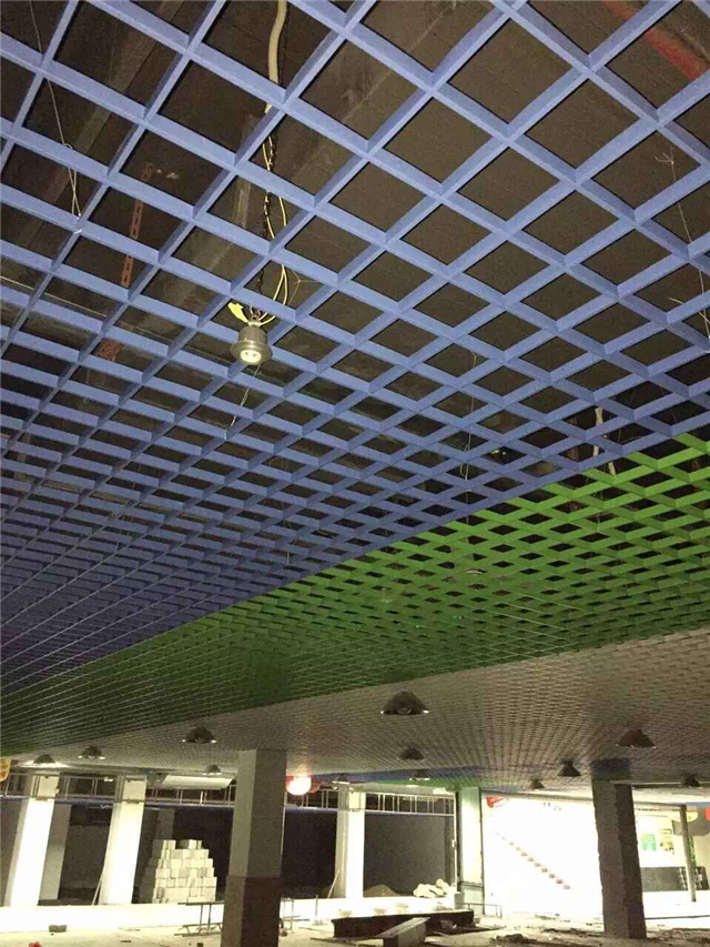 东莞铝合金格栅吊顶 铝合金格栅吊顶施工方案