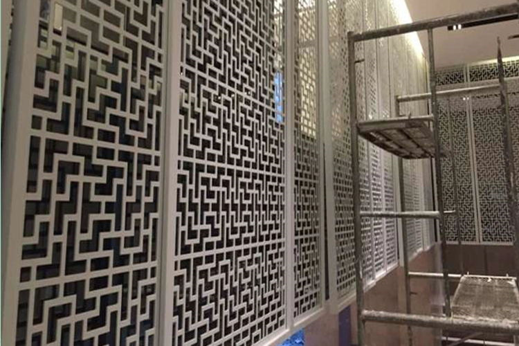 家装铝合金格栅门效果图 家装铝合金格栅门效果图大全