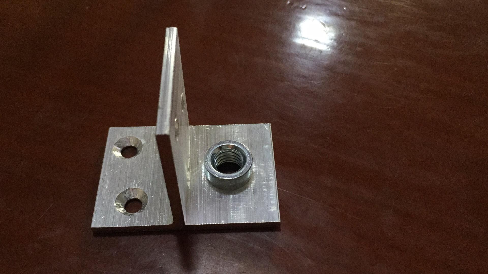 铝合金格栅角码连接 
