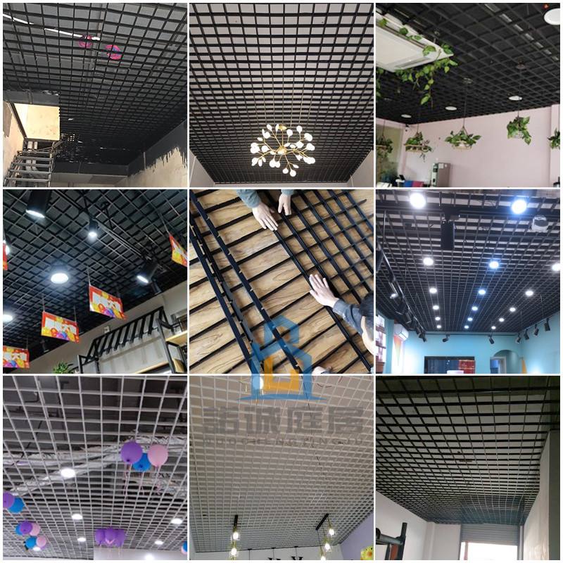 铝合金格栅房顶 铝合金格栅吊顶施工工艺