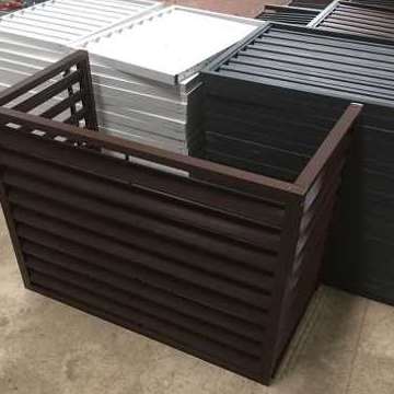 广东室外铝合金格栅安装 广东室外铝合金格栅安装公司