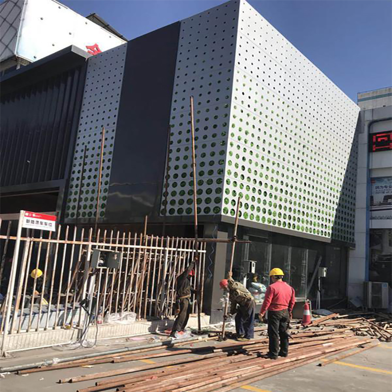 铝合金格栅外立面改造方案 铝合金格栅外立面改造方案怎么写
