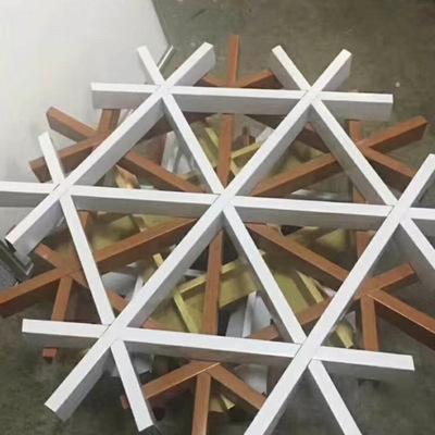 异型铝合金格栅背景墙图片 异型铝合金格栅背景墙图片大全