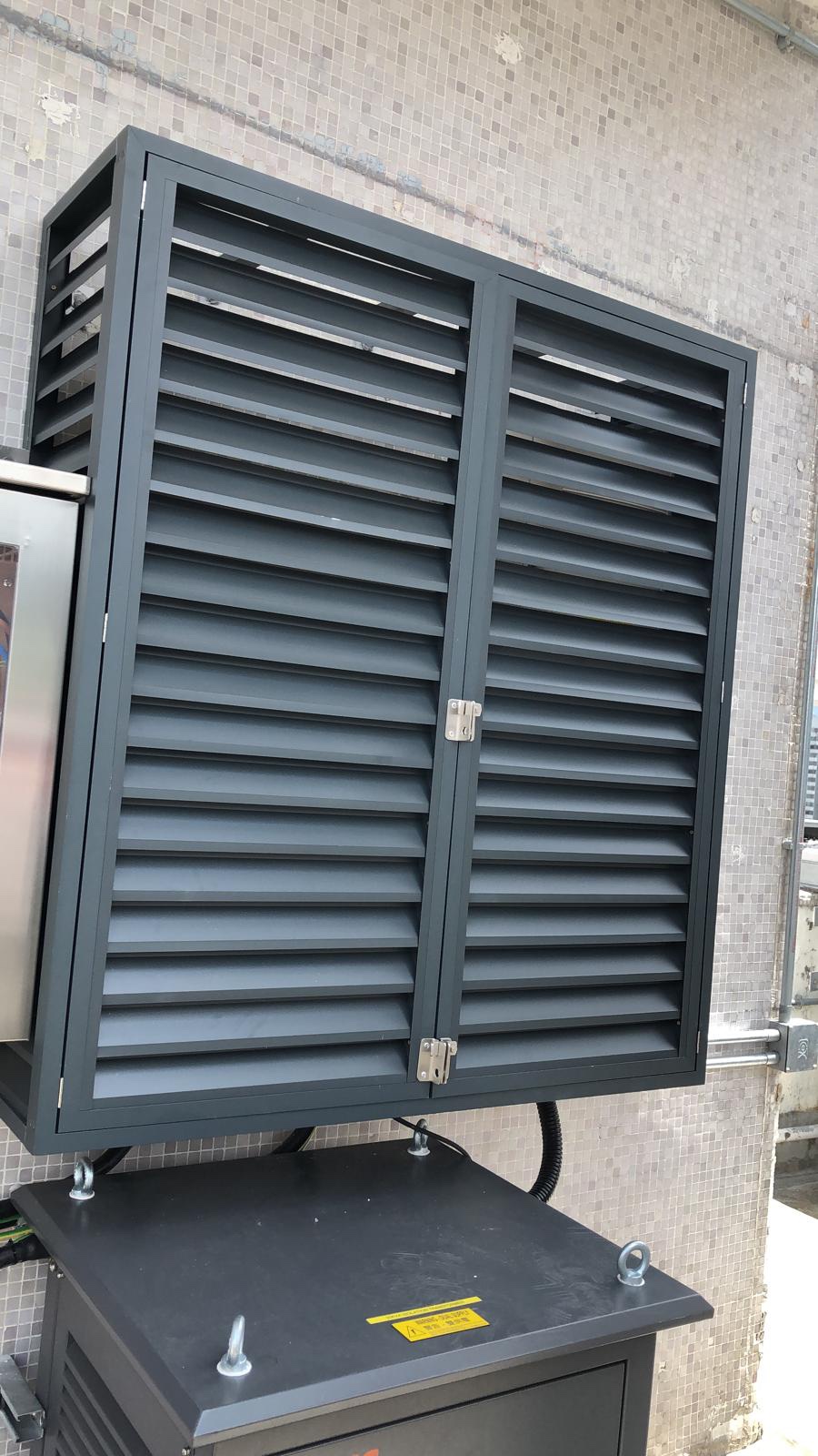 外机铝合金格栅 外墙铝合金格栅施工方案