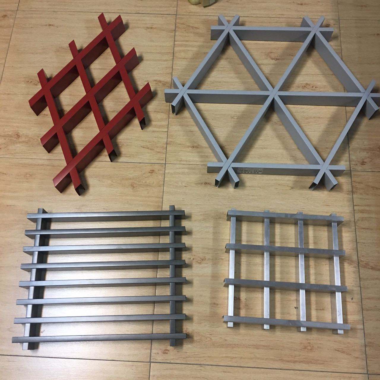 铝合金格栅加工图片 铝合金格栅加工图片大全