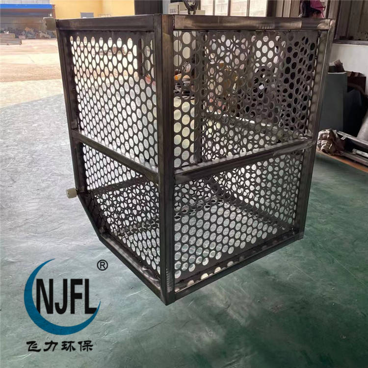 竖向铝合金格栅cad节点图 